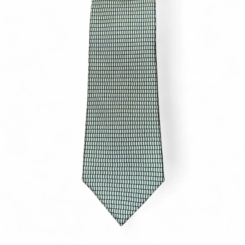Tommy Hilfiger Green Silk Tie